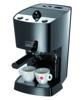 Компактная и стильная кофеварка Gaggia New Espresso Pure (Гаджиа Нью Эспрессо Пур) в глянцевом черном цвете из износоустойчивого ABS пластика