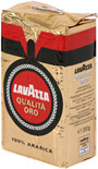 Кофе Lavazza Qualita Oro – «кофейное золото». Высококачественная смесь отборных сортов зерен арабики