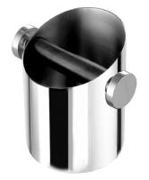 Aрт. 7750Нок бокс (knock box) Motta.Емкость для отработанного кофе и отходовРазборная перекладина, резиновая противоударная подложка Материалы: нерж. сталь, резина