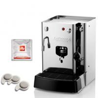Кофеварка La Piccola Sara Acqua работает на таблетированом кофе системы (E.S.E.). Отдельный бойлер обеспечит стабильную подачу горячей воды
